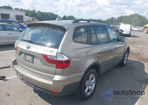 2008 BMW X3 3.0Si from USA, damaged, VIN WBXPC93488WJ23808